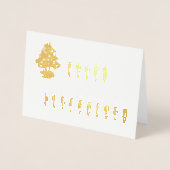 Ventilator voor fijne kerstverlichting, structuur, folie kaarten (Voorkant)