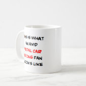 ventilator voor racegebruik met pedaalauto's, enth koffiemok (Voorkant links)