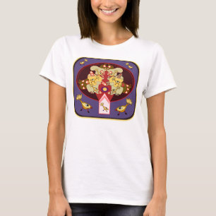 Ventilator voor vogelpuzzel t-shirt