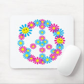 Ventilator vredesbord met gezichten muismat (Met muis)