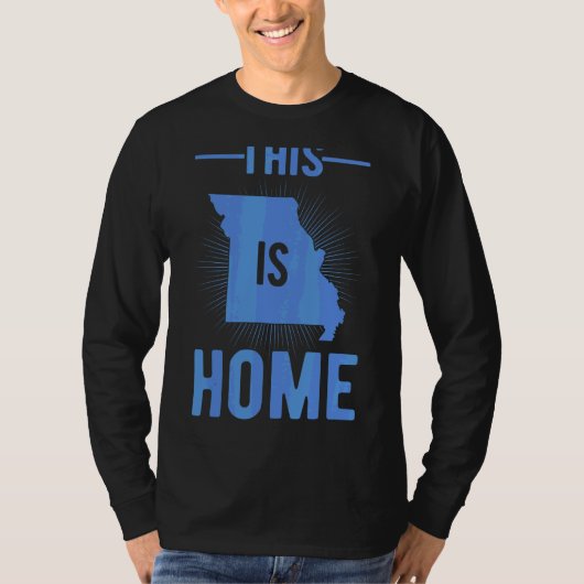 Ventilator VS Dit is de thuiskaart Missouri T-shirt (Voorkant)