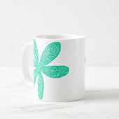 ventilator - Zee groen Koffiemok (Voorkant links)