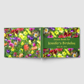 Ventilatorbloemenhandboek Bloedtuinbouwpartij Gastenboek (Volledig)