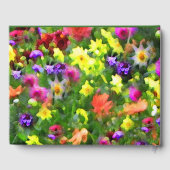 Ventilatorbloemenhandboek Bloedtuinbouwpartij Gastenboek (Achterkant)