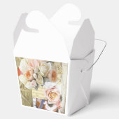Ventilatorboxen met Rozen uit het spijsverteringsk Bedankdoosjes (Geopend)