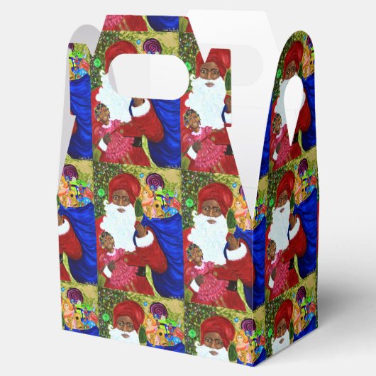 Ventilatorboxen - Opstarten - Zwarte kerstcadeaus Bedankdoosjes (Geopend)