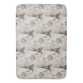 ventilatorcollage en elastiektowerpatroon badmat (Voorkant Verticaal)