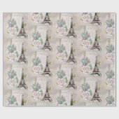  ventilatorcollage en elastiektowerpatroon cadeaupapier (Vlak)