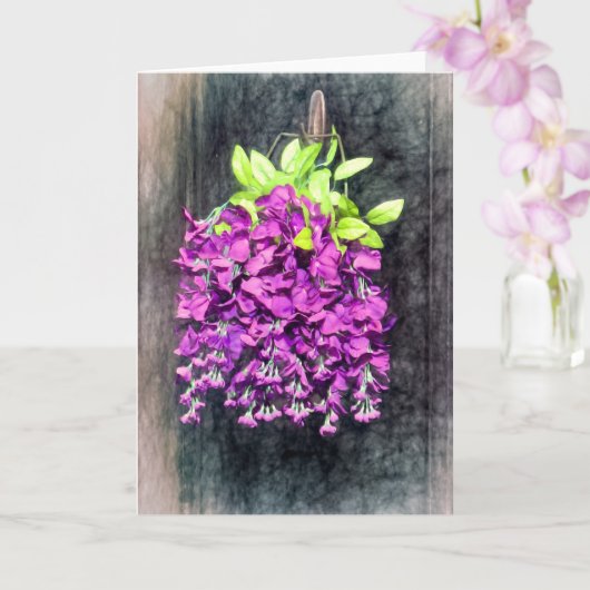 Ventilatordisplay Kaart (Orchidee)
