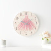 Ventilatordruk met butterfly-dans grote klok (Huis)