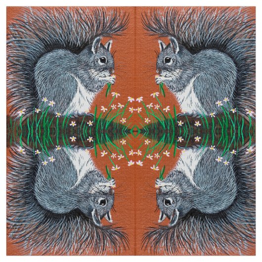 Ventilatoreekhoorn Stof (Swatch)