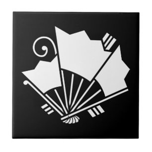 Ventilatoren met butterfly-vorm (Ageha) Tegeltje