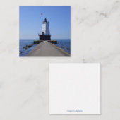 Ventilatorkaarten voor de noordelijke Pierhead (MI Notitiekaartje (Voorkant / Achterkant)