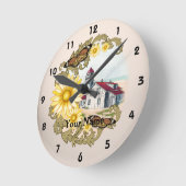 Ventilatorkast voor vlinders ronde klok (Hoek)