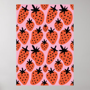 Ventilatormachine met vrije hand, naadloos patroon poster
