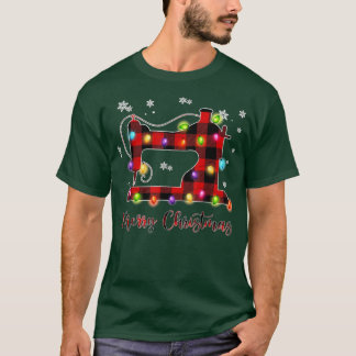 Ventilatormachine voor kerstmis - Rood met lichte  T-shirt