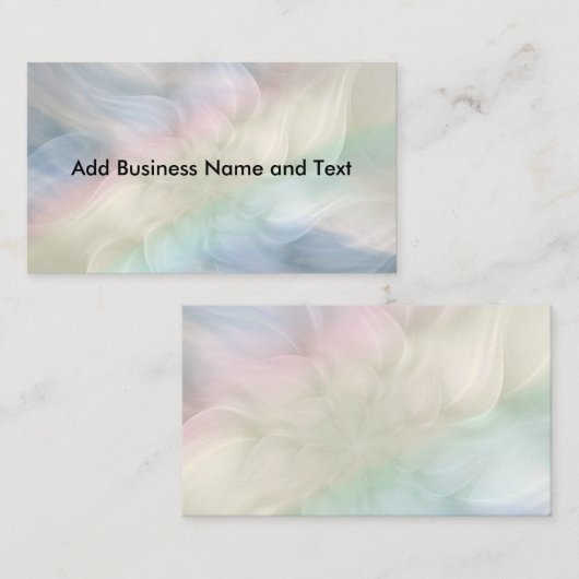 ventilatorMandalontwerp Visitekaartje (Voorkant / Achterkant)