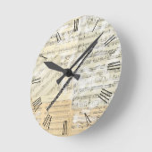  ventilatormuziekklok ronde klok (Hoek)