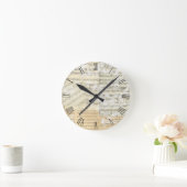  ventilatormuziekklok ronde klok (Huis)