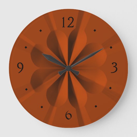 Ventilatorontwerp in reliëf>Gelateerde wandklokken (Voorkant)