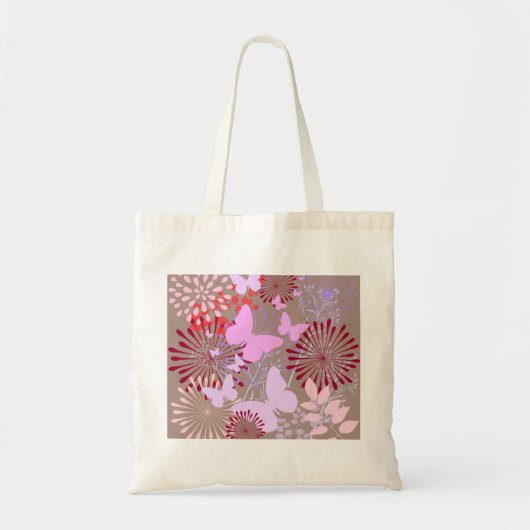 Ventilatorontwerp voor vlindervaar tote bag (Voorkant)