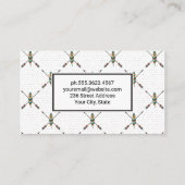 Ventilatorpatroon | Boho Stylish Visitekaartje (Achterkant)