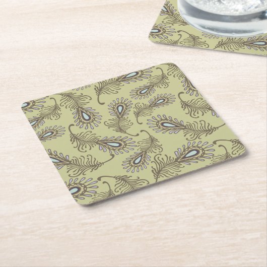 Ventilatorpatroon Kartonnen Onderzetters (Schuin)