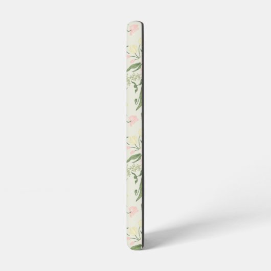 Ventilatorpatroon met groene tuinvloer samsung galaxy hoesje (Linkerkant)