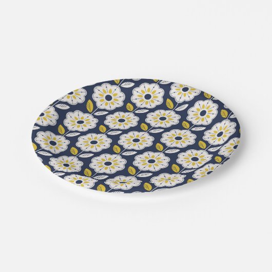  ventilatorpatroon papieren bordje (Gekanteld)