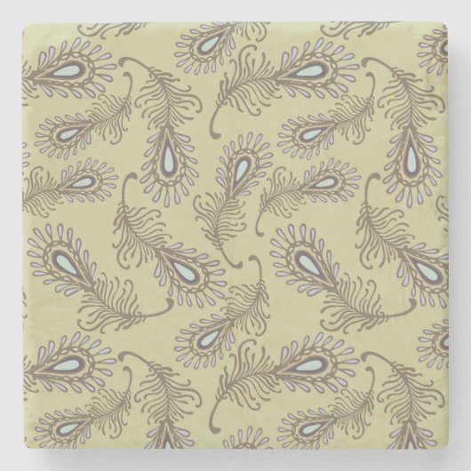 Ventilatorpatroon Stenen Onderzetter (Voorkant)