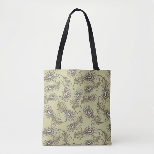 Ventilatorpatroon Tote Bag (Voorkant)