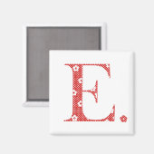 Ventilatorpatroonbrief E (rood) Magneet (Voorkant / Achterkant)