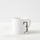 Ventilatorpatroonbrief T Espresso Kop (Voorkant rechts)