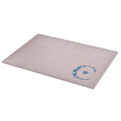 VentilatorpatroonLetter C(blauw) Snijplank (Hoek)
