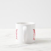 VentilatorpatroonLetter M (rood) Espresso Kop (Achterkant)