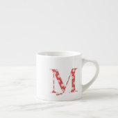 VentilatorpatroonLetter M (rood) Espresso Kop (Rechts)