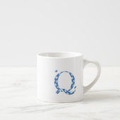 VentilatorpatroonLetter Q (blauw) Espresso Kop (Rechts)