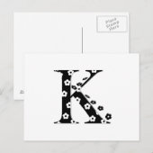 Ventilatorpatroonplaat K Briefkaart (Voorkant / Achterkant)
