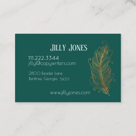 Ventilatorpen Lijst Visitekaartje (Achterkant)