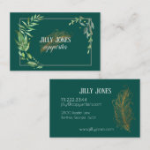 Ventilatorpen Lijst Visitekaartje (Voorkant / Achterkant)