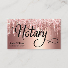 Ventilatorpen met goudtipografie van notariselegan visitekaartje