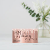 Ventilatorpen met goudtipografie van notariselegan visitekaartje (Staand voorkant)