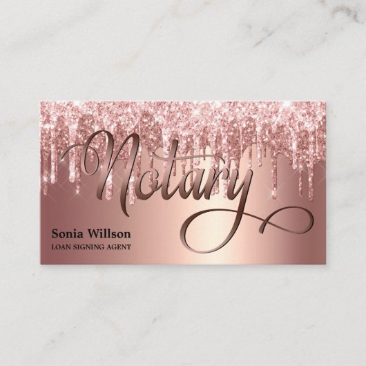 Ventilatorpen met goudtipografie van notariselegan visitekaartje (Voorkant)