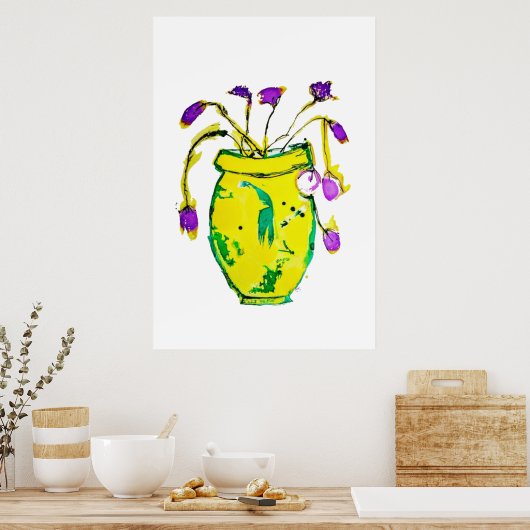 Ventilatorstructuur Poster (Keuken)