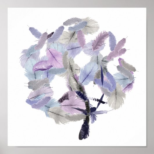 Ventilatorstructuur Poster (Voorkant)