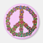 Ventilatorsymbool  Floral Magneet (Voorkant)