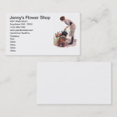  ventilatortuinend Plant, landschapsontwerp Visitekaartje (Voorkant / Achterkant)