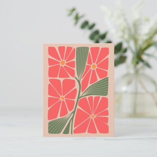  ventilatortuinontwerp briefkaart (Staand voorkant)