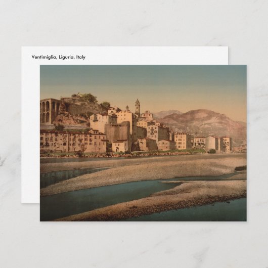 Ventimiglia I, Liguria, Italië Briefkaart (Voorkant / Achterkant)