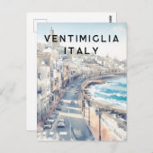 Ventimiglia Italië Briefkaart (Voorkant / Achterkant)